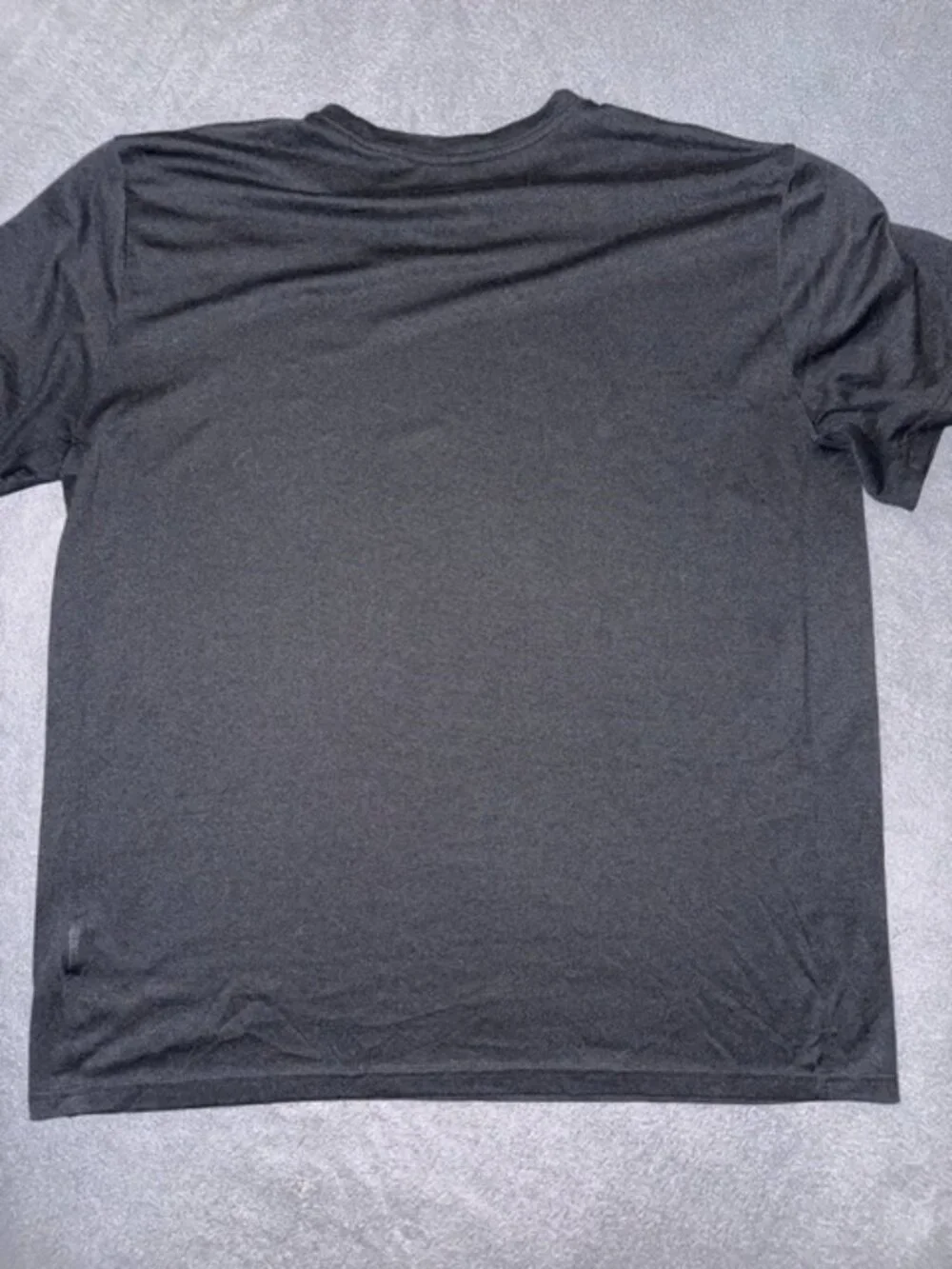 Nike Dri Fit Mens Black Red US Marines Swoosh Graphic Shirt X-Large